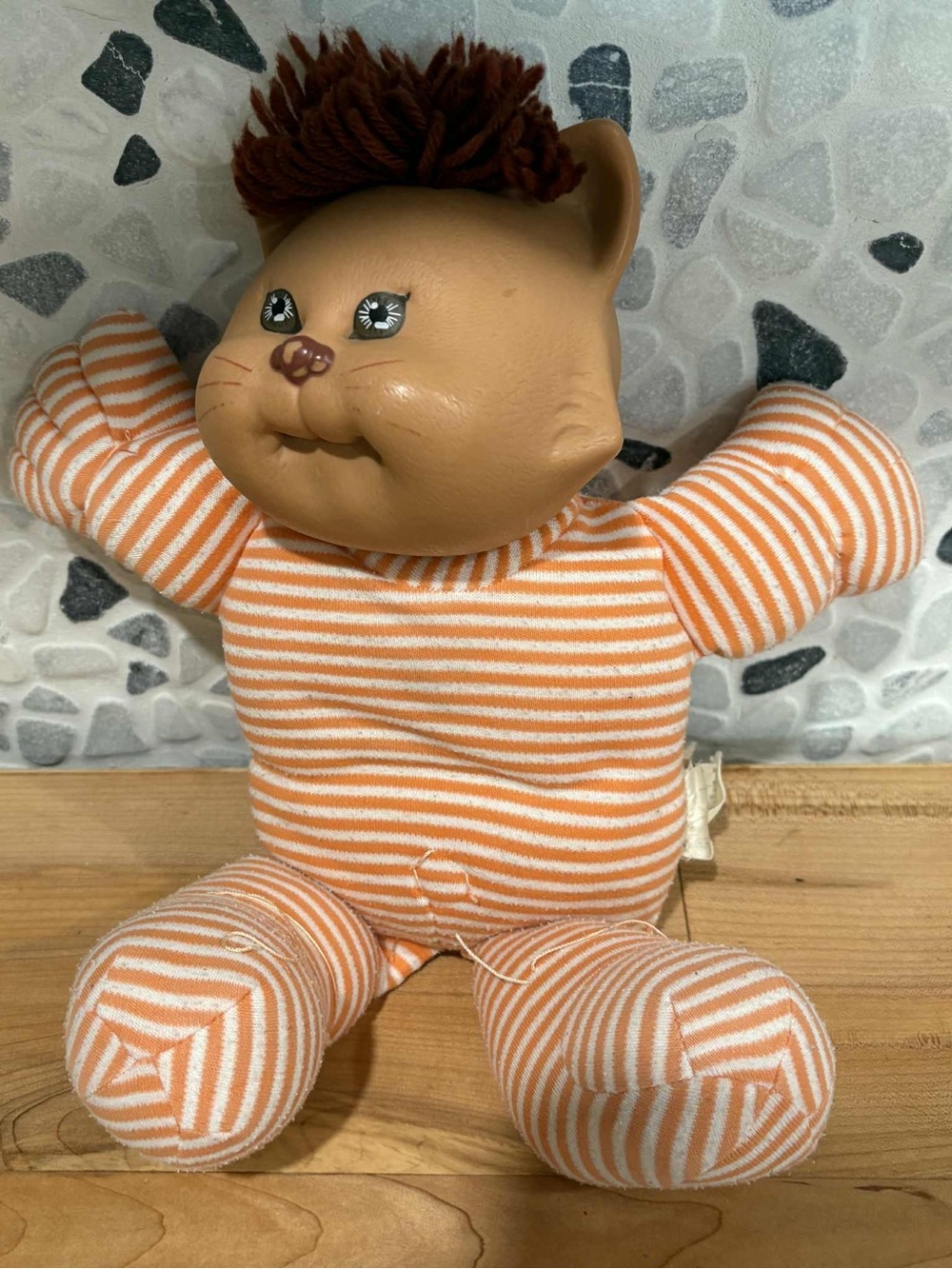 Vintage Cabbage Patch Kids Koosa Cat Plush Doll
